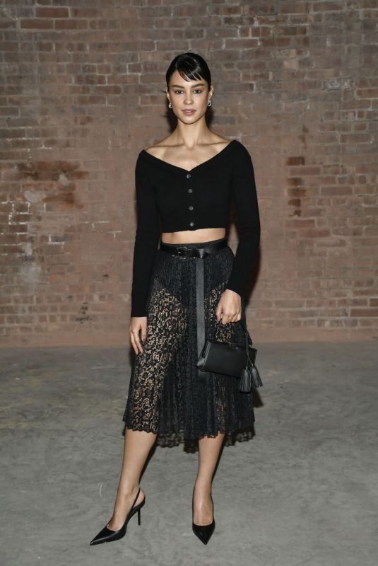 COURTNEY EATON at Michael Kors Fashion Show at NYFW in New York 02/11/2025