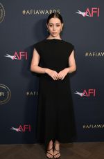 CRISTIN MILIOTI at AFI Awards at Four Seasons Hotel in Los Angeles 02/05/2025