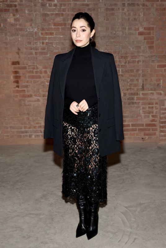 CRISTIN MILIOTI at Michael Kors Fashion Show at NYFW in New York 02/11/2025