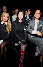 CRISTIN MILIOTI at Thom Browne Fall/Winter 2025 Runway Show at New York Fashion Week 02/11/2025