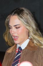 CVARA DELEVINGNE Leaves Thom Browne Fashion Show at Fashion Week in New York 02/11/2025