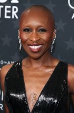 CYNTHIA ERIVO at 30th Annual Critics Choice Awards in Santa Monica 02/07/2025