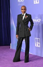 CYNTHIA ERIVO at 56th NAACP Image Awards in Pasadena 02/22/2025
