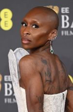 CYNTHIA ERIVO at EE BAFTA Film Awards 2025 in London 02/16/2025