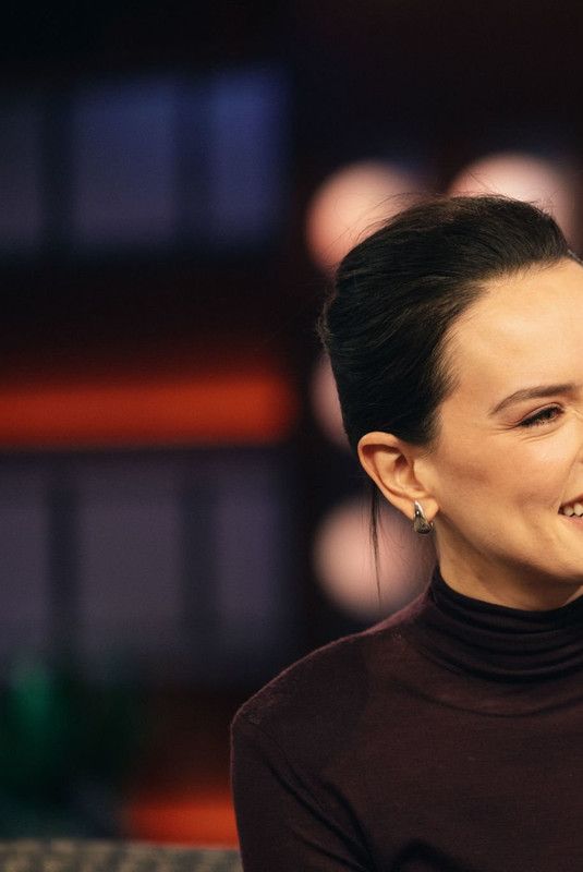 DAISY RIDLEY at Kelly Clarkson Show in New York 02/11/2025
