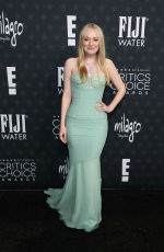 DAKOTA FANNING at 30th Annual Critics Choice Awards in Santa Monica 02/07/2025