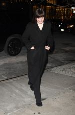 DAKOTA JOHNSON and Dan Levy Leaves Dinner at Via Carota in New York City 02/23/2025