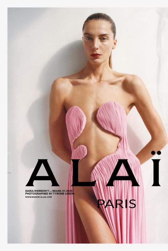 DARIA WERBOWY for Maison Alaia, January 2025