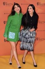 DEMI MOORE and SCOUT WILLIS at EE BAFTA Film Awards Nominees Party in London 02/15/2025