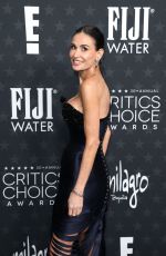 DEMI MOORE at 30th Annual Critics Choice Awards in Santa Monica 02/07/2025