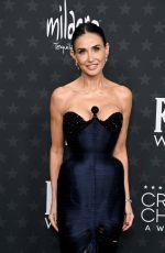 DEMI MOORE at 30th Annual Critics Choice Awards in Santa Monica 02/07/2025