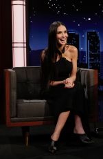 DEMI MOORE at Jimmy Kimmel Live 02/04/2025