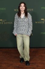DESTINY ROGERS at The White Lotus Season 3 Premiere in Los Angeles 02/10/2025