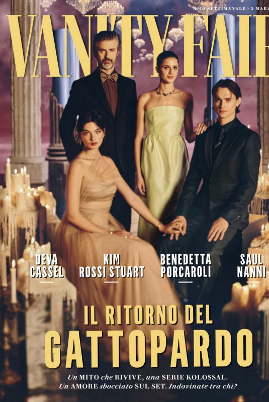 DEVA CASSEL and BERNANDETTA PORCAROLI in Vanity Fair Italy, March 2025