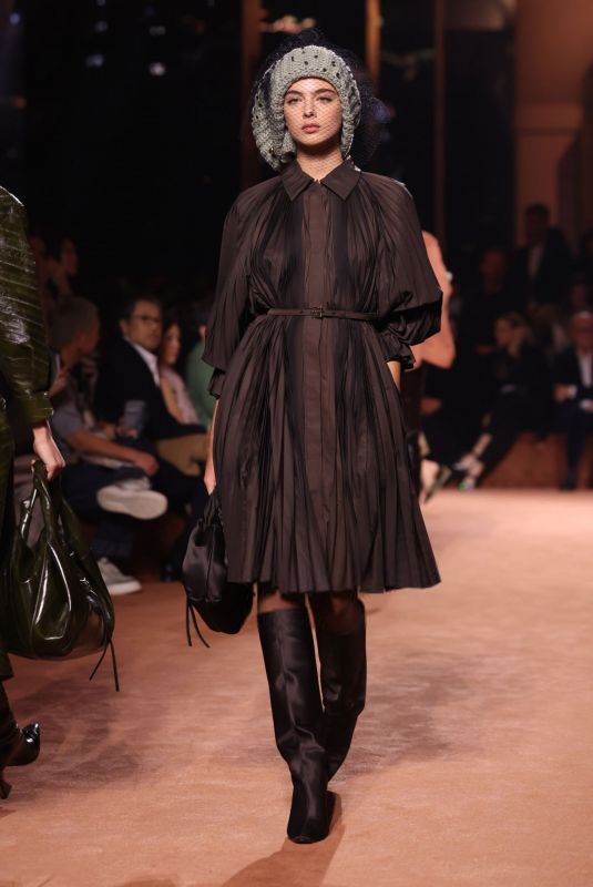 DEVA CASSEL at at Fendi Fashion Show at Milan Fashion Week 02/26/2025