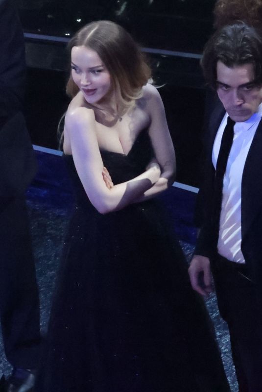 DOVE CAMERON and Damiano David at 2025 Sanremo Music Festival in Sanremo 02/13/2025