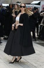 DOVE CAMERON Arrives at Carolina Herrera Fashion Show in New York 02/10/2025