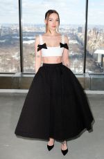 DOVE CAMERON at Carolina Herrera Fall RTW 2025 Fashion Show at NYFW in New York City 02/10/2025