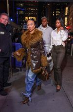 DRAYA MICHELE Arrives at Knicks Game 02/03/2025