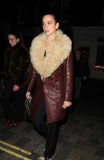 DUA LIPA and Callum Turner Arrives at Chiltern Firehouse in London 02/12/2025