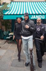 DUA LIPA and Callum Turner Enjoy a Romantic Lunch in Paris 02/01/2025