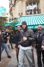 DUA LIPA and Callum Turner Enjoy a Romantic Lunch in Paris 02/01/2025