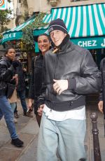 DUA LIPA and Callum Turner Enjoy a Romantic Lunch in Paris 02/01/2025