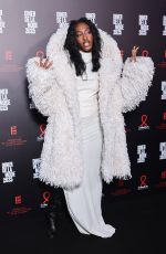EBONY CHAM at 22nd Fashion Dinner to Benefit Sidaction in Paris 01/22/2025