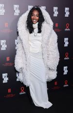 EBONY CHAM at 22nd Fashion Dinner to Benefit Sidaction in Paris 01/22/2025