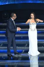 ELETTRA LAMBORGHINI at 75th Italian Song Festival in Sanremo 02/13/2025