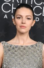 ELLA HUNT at 30th Annual Critics Choice Awards in Santa Monica 02/07/2025