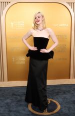ELLE FANNING at 31st Screen Actors Guild Awards in Los Angeles 02/23/2025