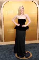 ELLE FANNING at 31st Screen Actors Guild Awards in Los Angeles 02/23/2025