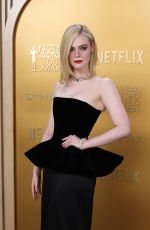 ELLE FANNING at 31st Screen Actors Guild Awards in Los Angeles 02/23/2025