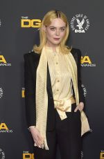 ELLE FANNING at 77th Annual DGA Awards in Los Angeles 02/08/2025