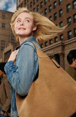 ELLE FANNING for Coach On Your Own Time Campaign, February 2025