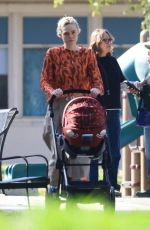 ELLE FANNING on the Set of Margo