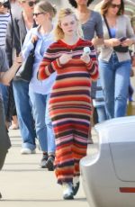 ELLE FANNING Out in Los Angeles 02/20/2025