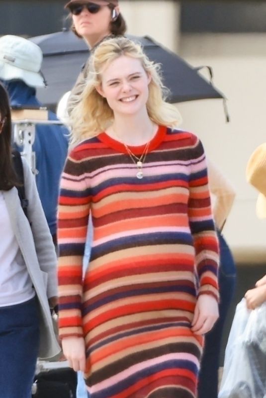 ELLE FANNING Out in Los Angeles 02/20/2025