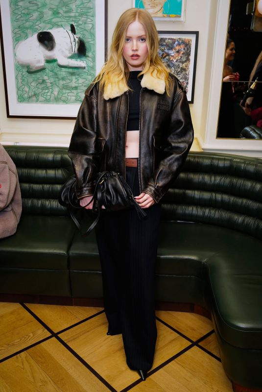 ELLIE BAMBER at Miu Miu Women