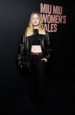 ELLIE BAMBER at Miu Miu Women