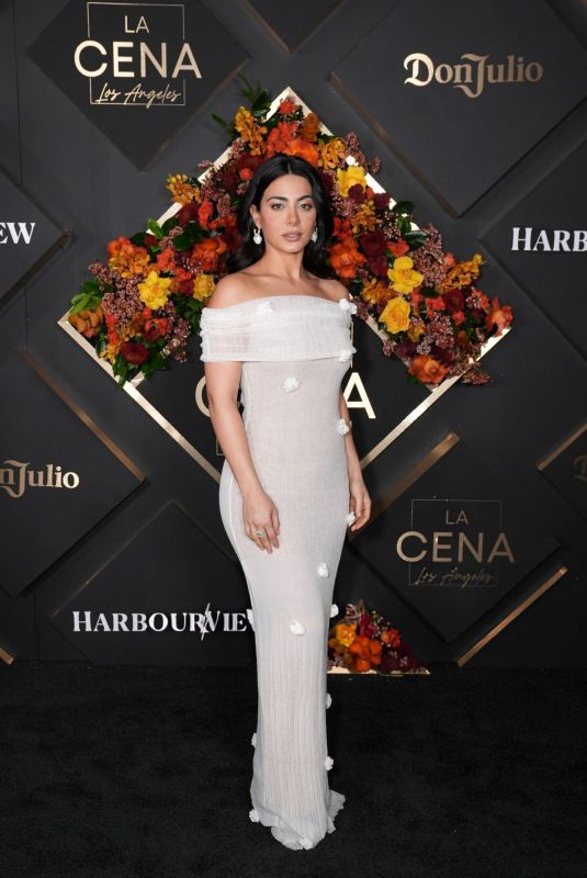 EMERAUDE TOUBIA at La Cena Los Angeles: Celebration of Latino Culture in Hollywood 02/21/2025