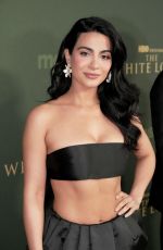EMERAUDE TOUBIA at The White Lotus Season 3 Premiere in Los Angeles 02/10/2025