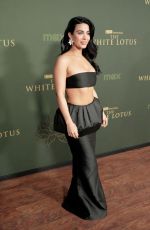 EMERAUDE TOUBIA at The White Lotus Season 3 Premiere in Los Angeles 02/10/2025