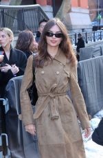 EMILY RATAJKOWSKI at Coach Fashion Show at New York Fashion Week 02/10/2025