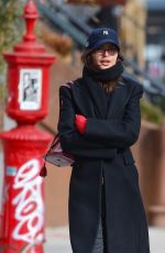 EMILY RATAJKOWSKI Out with a Friend in New York City 02/20/2025