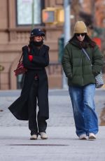 EMILY RATAJKOWSKI Out with a Friend in New York City 02/20/2025