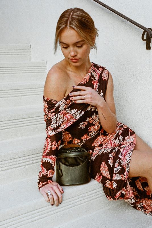 EMMA BROOKS at a Photoshoot, February 2025