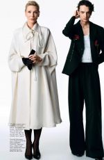 EMMA CORRIN and CATE BLANCHETT for Vogue UK, March 2025