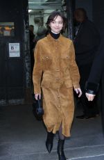 EMMA MYERS Arrives at Calvin Klein Fashion Show in New York City 02/07/2025